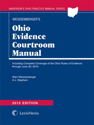 cover image of Ohio Evidence Courtroom Manual